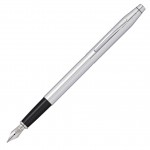 Logo Branded Cross Classic Century Chrome Fountain Pen Chrome Plated Appts