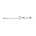 Custom Engraved Cross Bailey Light Polished Resin WHITE Ball Point
