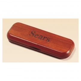 Rosewood Pen or Letter Opener Case Logo Branded