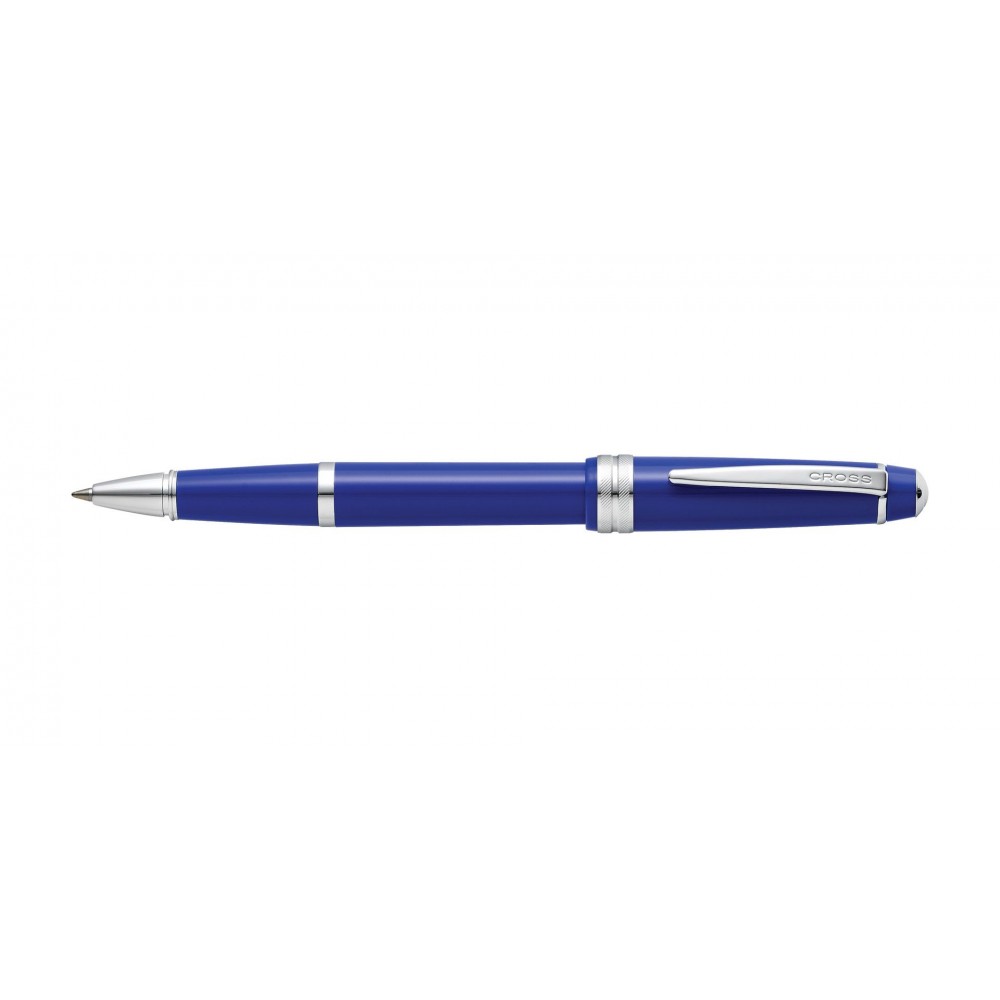 Custom Imprinted Cross Bailey Light Polished Resin Blue Convertible Rollerball With GEL INK Custom Imprinted Cross Bailey Light Polished Resin Blue Convertible Rollerball With GEL INK