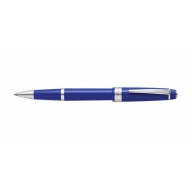 Custom Imprinted Cross Bailey Light Polished Resin Blue Convertible Rollerball With GEL INK
