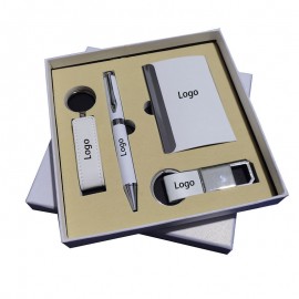 Luxury 4-Piece Signature Pen Gift Set Custom Engraved