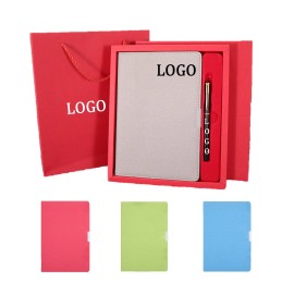 Custom Engraved Notebook With Pen Gifts Set