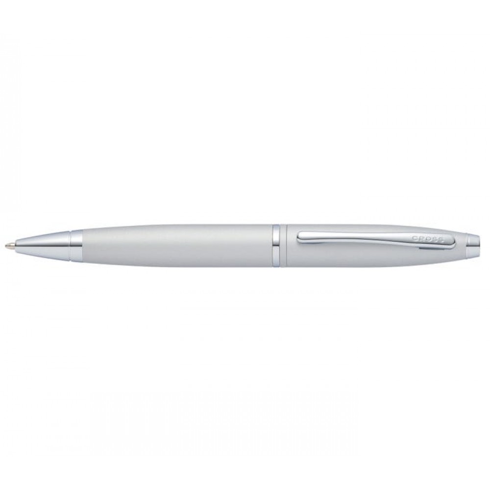 Custom Engraved Cross Calais Satin Chrome Ballpoint Pen Custom Engraved Cross Calais Satin Chrome Ballpoint Pen