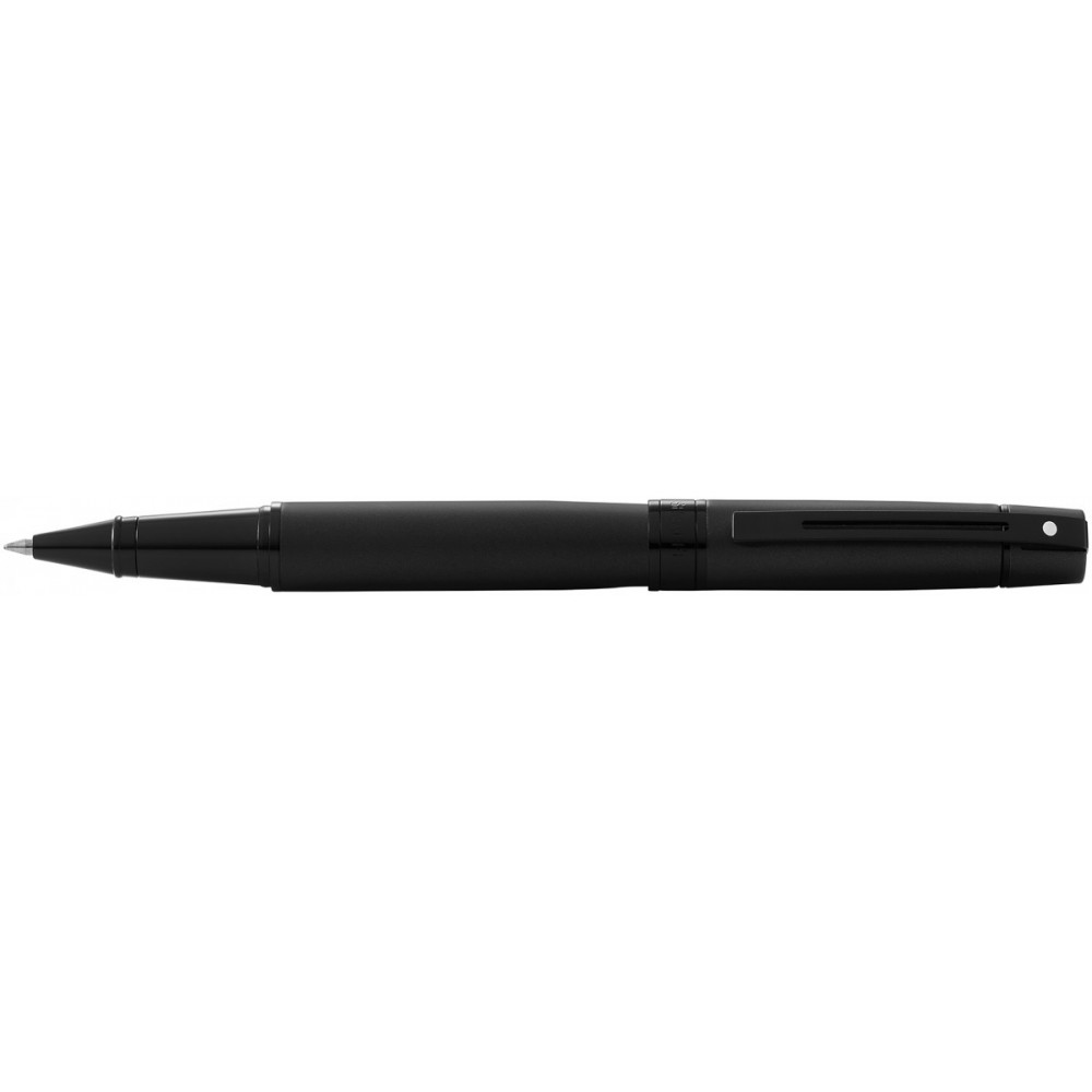 Custom Imprinted Sheaffer 300 Matte Black With Black Trim Rollerball