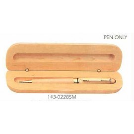 Maple Wood Euro Ball Pen w/Maple Box Custom Imprinted