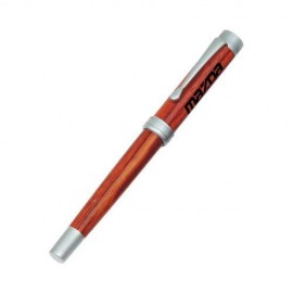 Jumbo Rosewood Rollerball Pen Custom Engraved