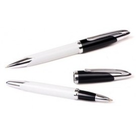 Instructor2 Ballpoint Pen & Snap Off Cap Rollerball Set with Logo
