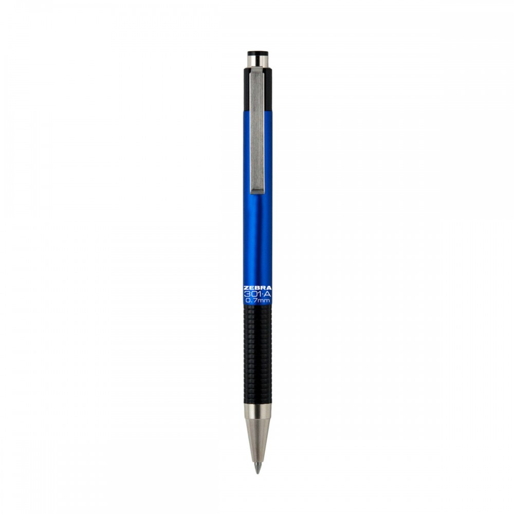 Custom Imprinted Zebra F-301 The Original Retractable Ballpoint - Royal Blue Custom Imprinted Zebra F-301 The Original Retractable Ballpoint - Royal Blue