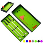 Custom Imprinted Desktop Golf Ballpoint Pen Gift Set