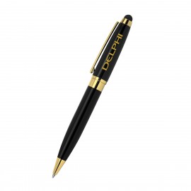 Brass Ballpoint Stylus Pen with Logo