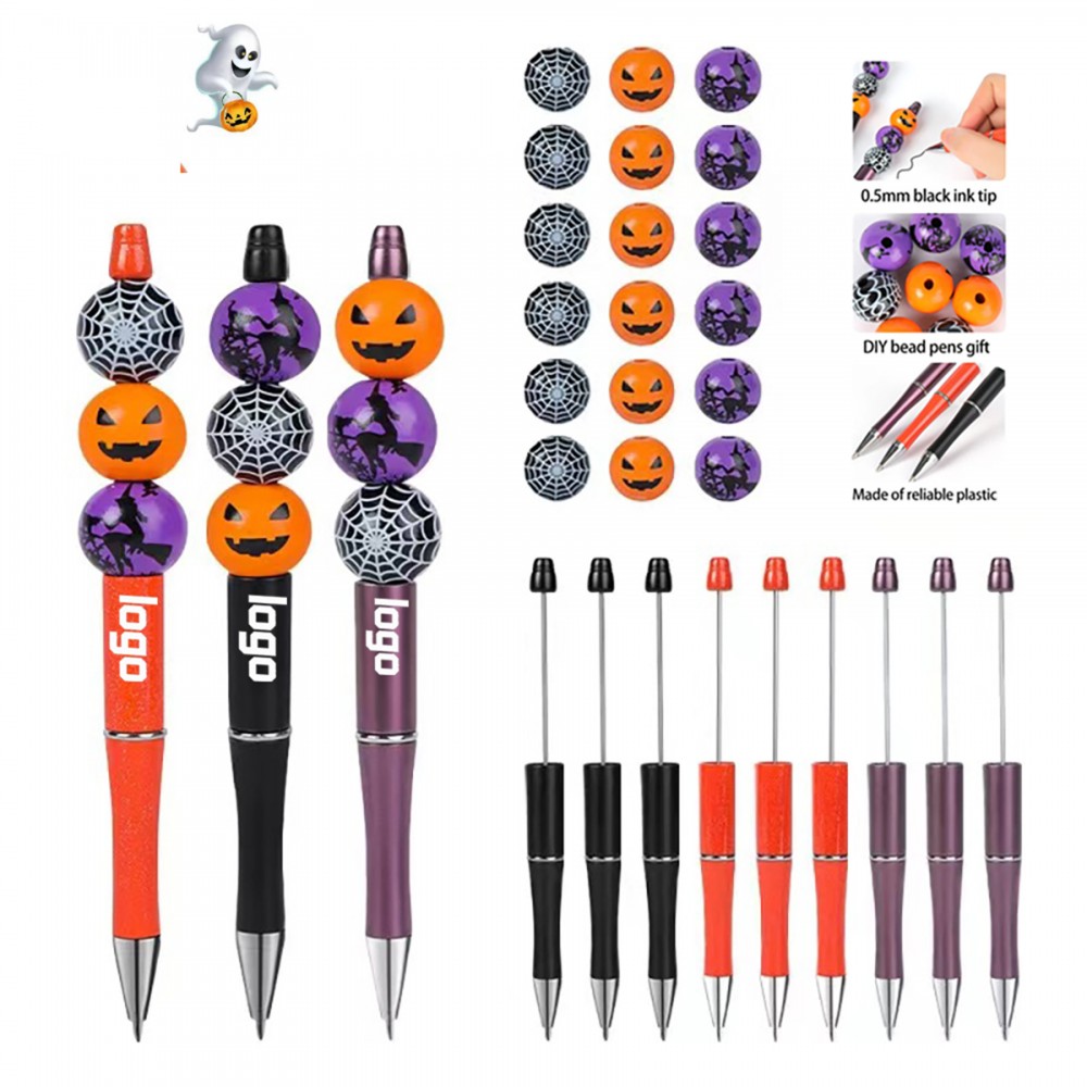 Diy Bead Diy Ballpoint Pen For Halloween Moq50 Custom Imprinted