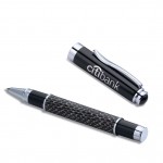 Platinum Series Cap Off Roller ball Pen with Snake Skin Barrel Custom Imprinted