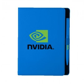 Custom Engraved Soft Touch Notebook w/Pen  Custom Engraved Soft Touch Notebook w/Pen