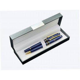 Deluxe Double Pen Set with Windsor-II Pens with Logo
