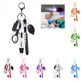 6in1 Portable Detachable Nurse Work Ballpoint Pen Custom Engraved