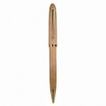 Wide Maple Wood Mechanical Pencil Logo Branded