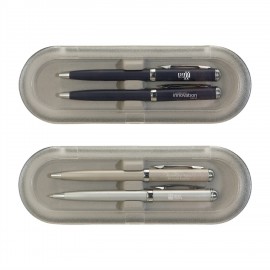 Deluxe Case w/Cinergy Pen & Pencil Set with Logo