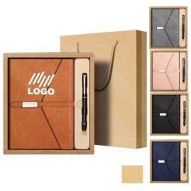 Customized Corporation Business Holiday Notebook Pen Gift Set