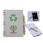 Recycled Notebook Pen Set - close out Custom Engraved