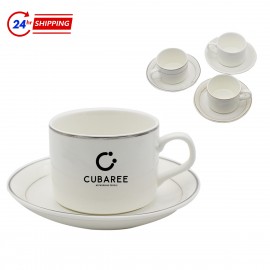 European Style Coffee Cup Suit Custom Imprinted