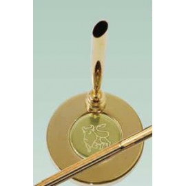 Brass Pen Holder w/ Brass Pen Custom Imprinted