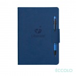 Eccolo Carlton Journal/Austen Pen/Stylus - (M) Blue Custom Imprinted