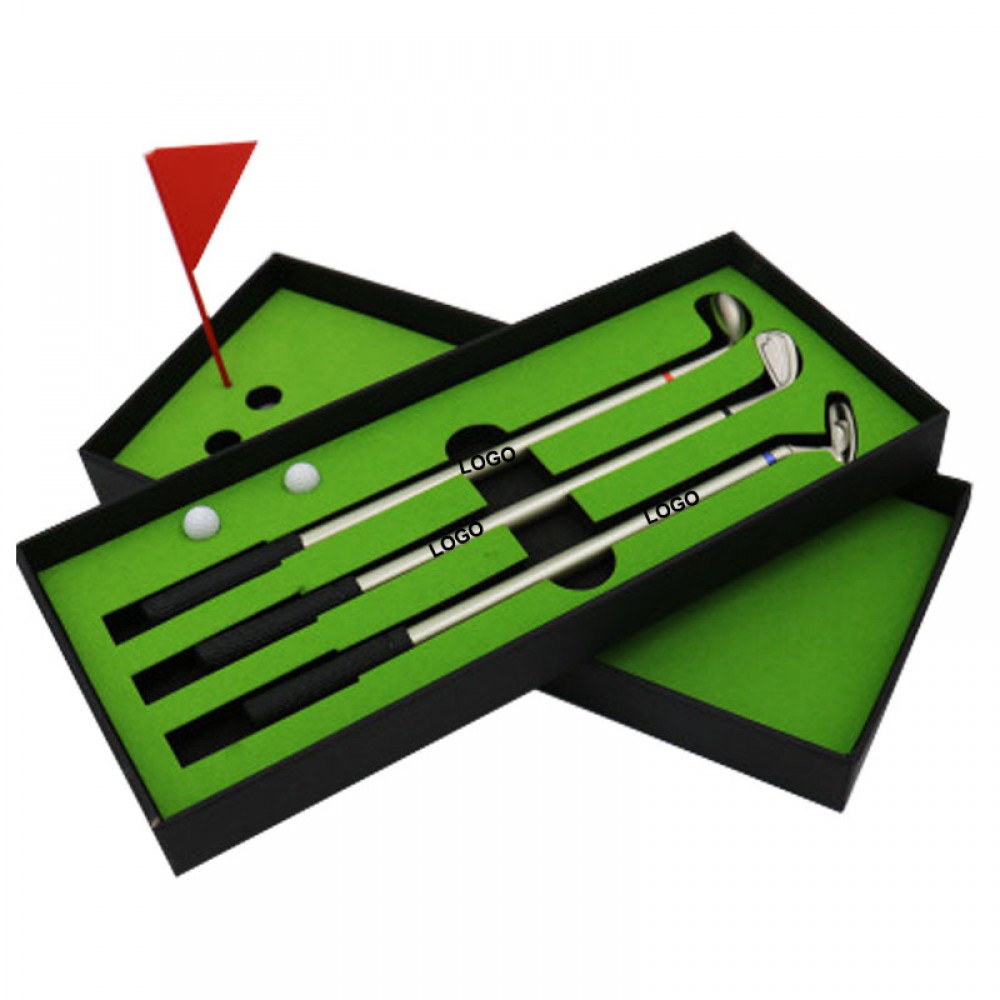 Custom Imprinted Mini Golf Practice Field Pen Set Custom Imprinted Mini Golf Practice Field Pen Set