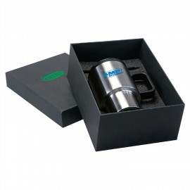 Custom Imprinted Metal Pen & Stainless Steel Mug Gift Set