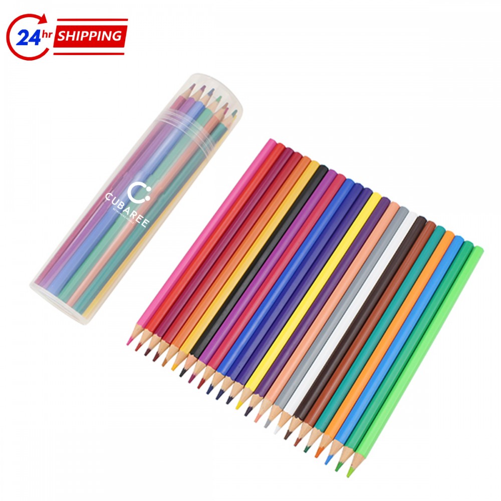 24-colored Pencil Suits with Logo 24-colored Pencil Suits with Logo