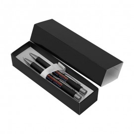 Custom Engraved Bold Pen & Pencil Gift Set - Full Color