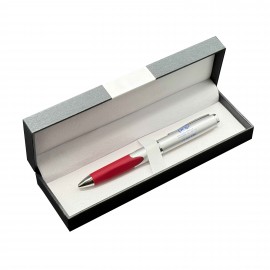 Deluxe Pen Box Set with Francis Ballpoint Pen Custom Imprinted