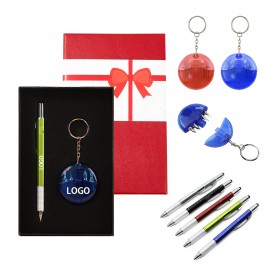 Custom Engraved Tool Keychain Pen Gift Set