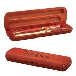 Custom Engraved Rosewood Case w/Pen & Letter Opener Gift Set