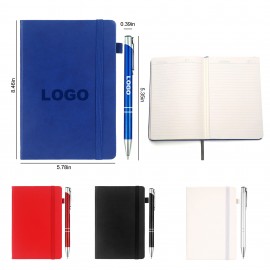Soft Cover Journal And Pen Set Logo Branded