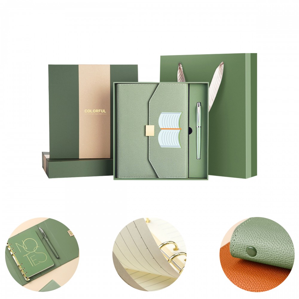 Notebook Pen Combo Set with Magnetic Closure Custom Imprinted