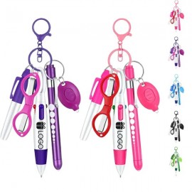 Custom Imprinted Nurse Multi-Function Keychain Pen Set