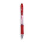 Custom Engraved Zebra Sarasa Dry X20 Gel Retractable Pen - Red