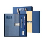 A5 Notebook Gift Set PU Cover Custom Imprinted