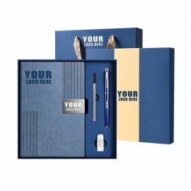 A5 Notebook Gift Set PU Cover Custom Imprinted