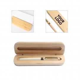 Wooden Pen Gift Set With Case Custom Engraved