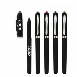 Logo Branded Carbon Black Neutral Pen  Logo Branded Carbon Black Neutral Pen