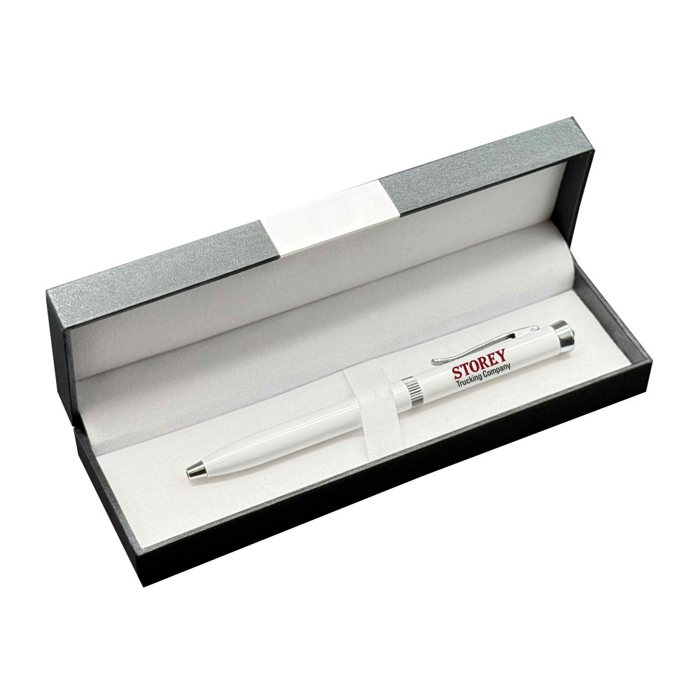 Custom Deluxe Pen Box Set with Diamond-II Pens Custom Deluxe Pen Box Set with Diamond-II Pens