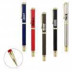 Metal Gel Ink Pen Set Custom Engraved