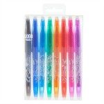 Erasable Gel Pens 8 Colors Set Logo Branded