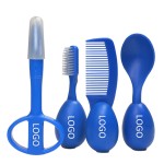 Custom Engraved Rubber Prison Security Set Pen Toothbrush Comb Spoon