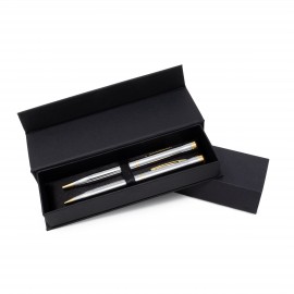 Custom Imprinted Logo Top Premier Pen and Pencil Set