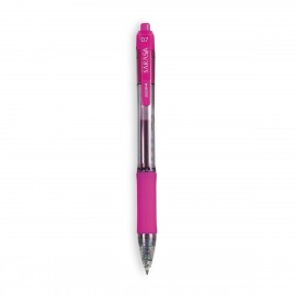 Custom Engraved Zebra Sarasa Dry X20 Gel Retractable Pen - Fuchsia
