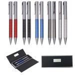 Custom Engraved Executive Pen and Pencil Set - Screen Imprinted