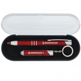 Promotional Delane Safety Pro Stylus/Touch-Free Keychain Set  Promotional Delane Safety Pro Stylus/Touch-Free Keychain Set